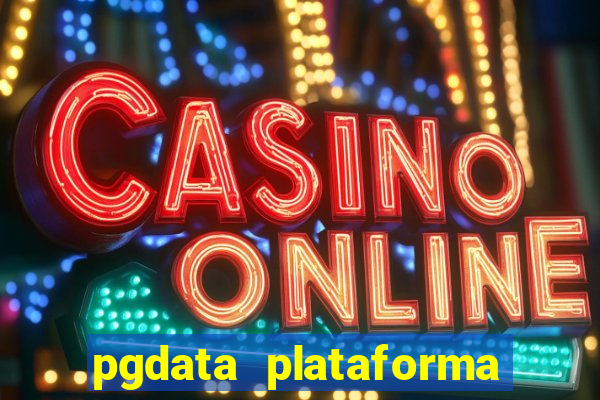 pgdata plataforma de jogos